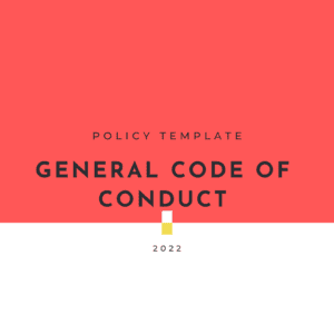 General Code Of Conduct Policy Template